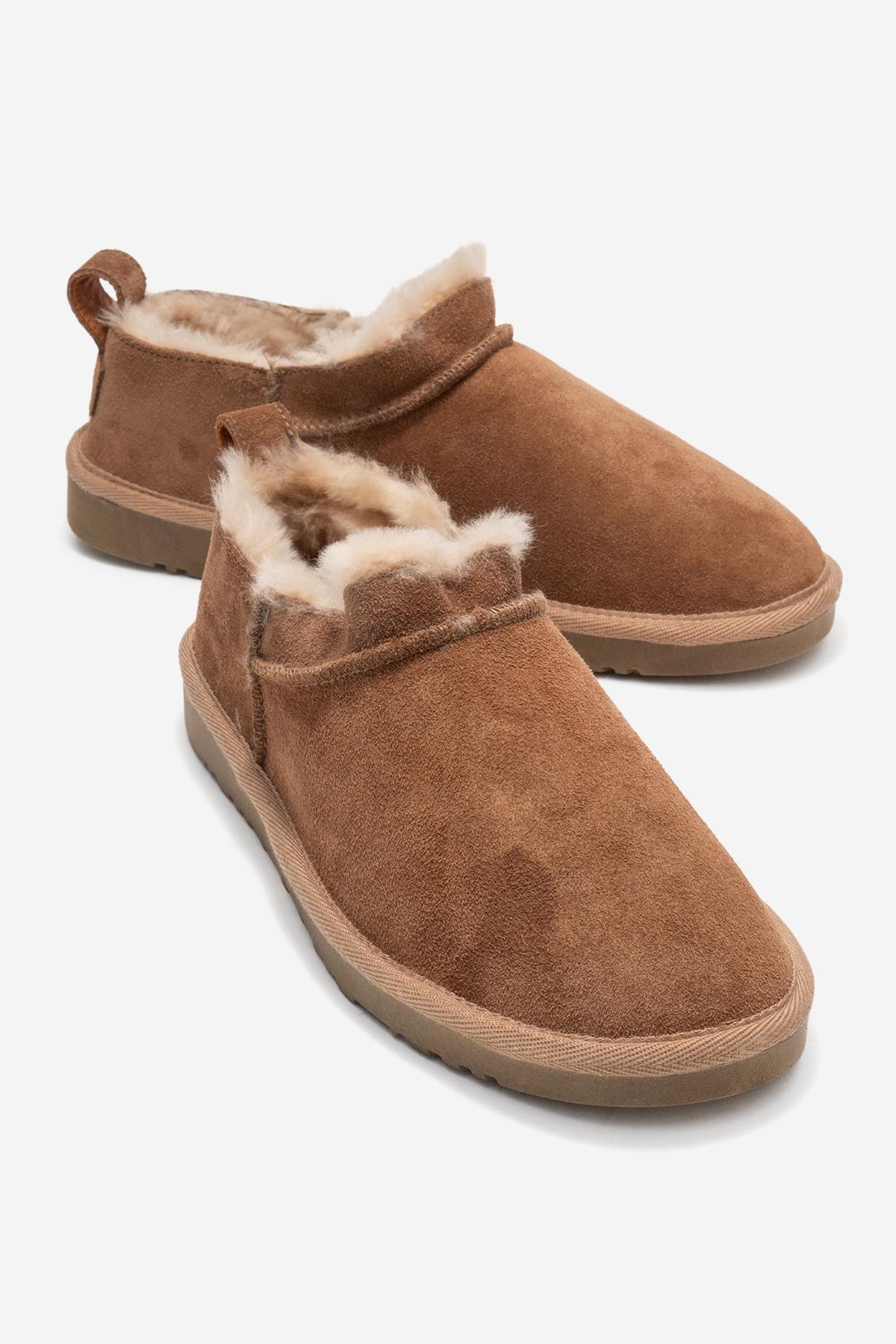 Yukon - Taupe Suede Genuine Leather Ankle Boot (Women)