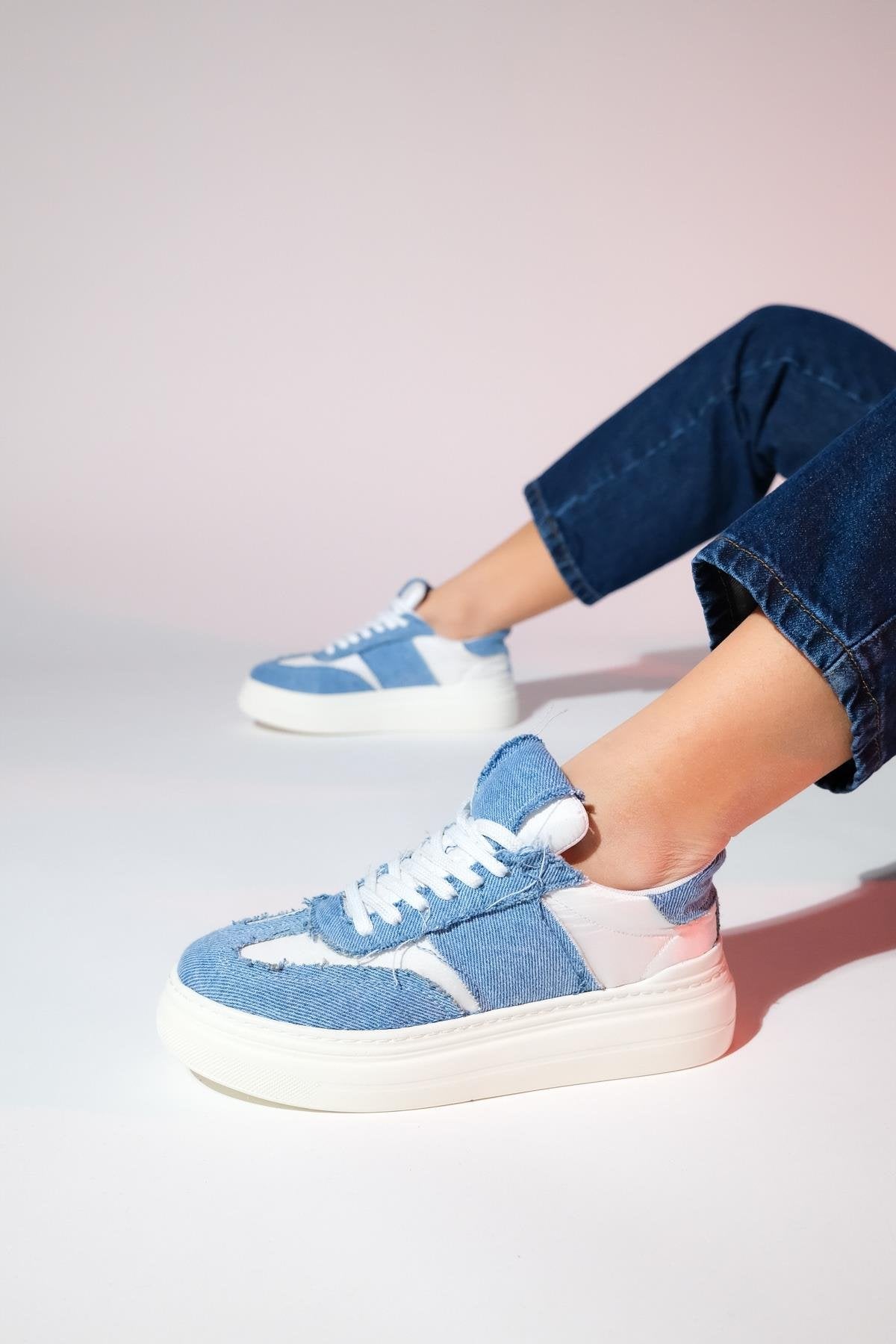 Jose - Blue Denim Sport Sneaker (Women)