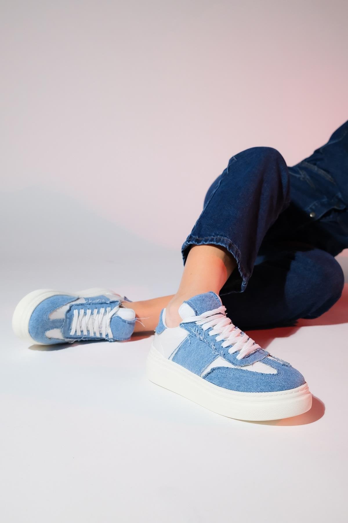Jose - Blue Denim Sport Sneaker (Women)