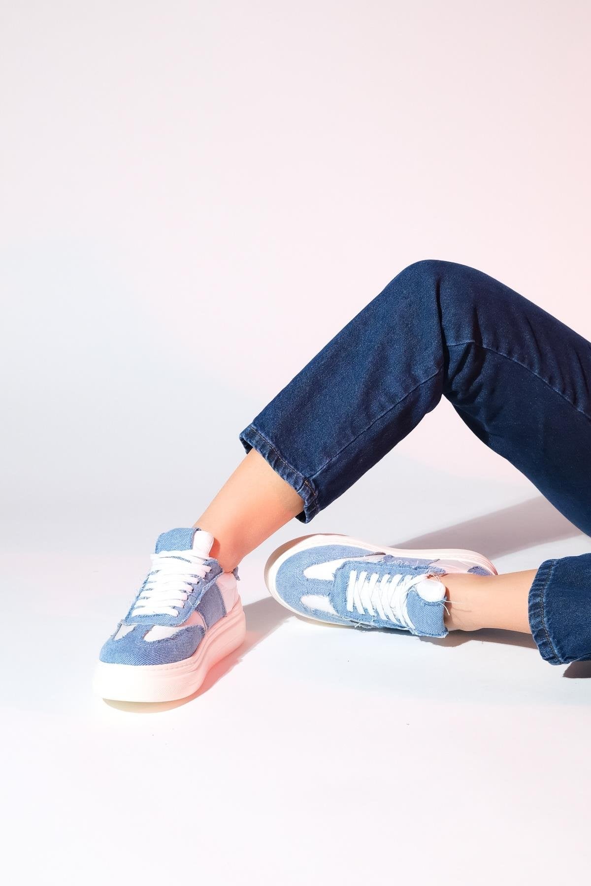 Jose - Blue Denim Sport Sneaker (Women)