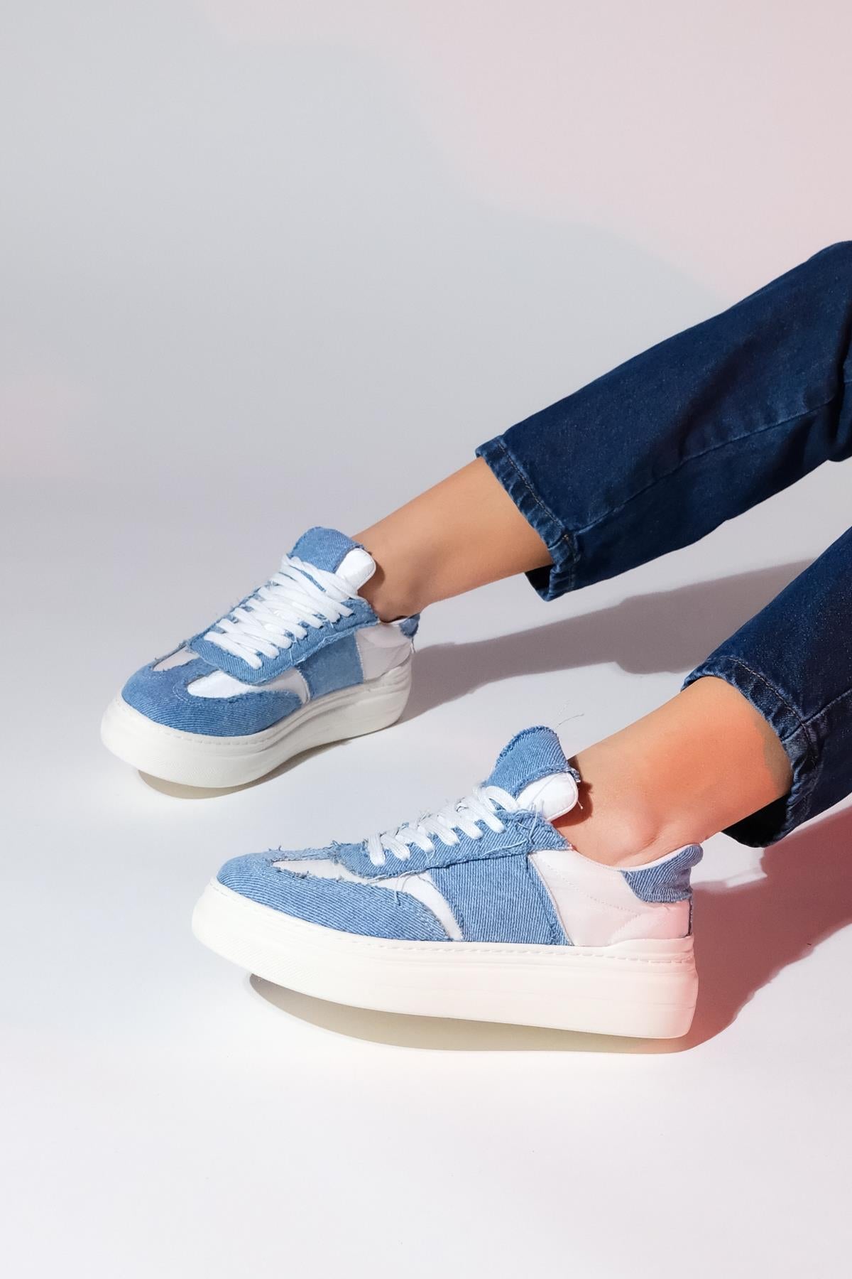 Jose - Blue Denim Sport Sneaker (Women)