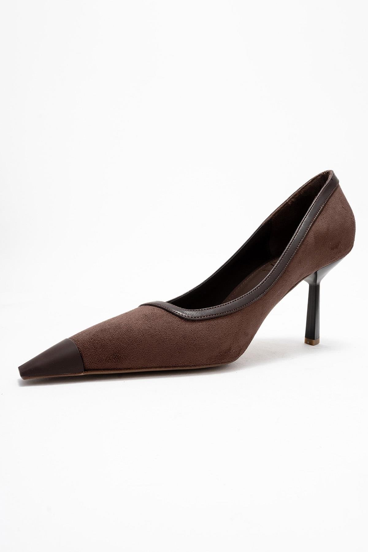 Rona - Brown Pointed Toe Pump (Women)