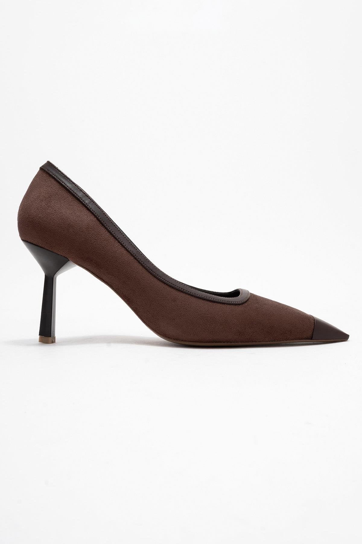 Rona - Brown Pointed Toe Pump (Women)