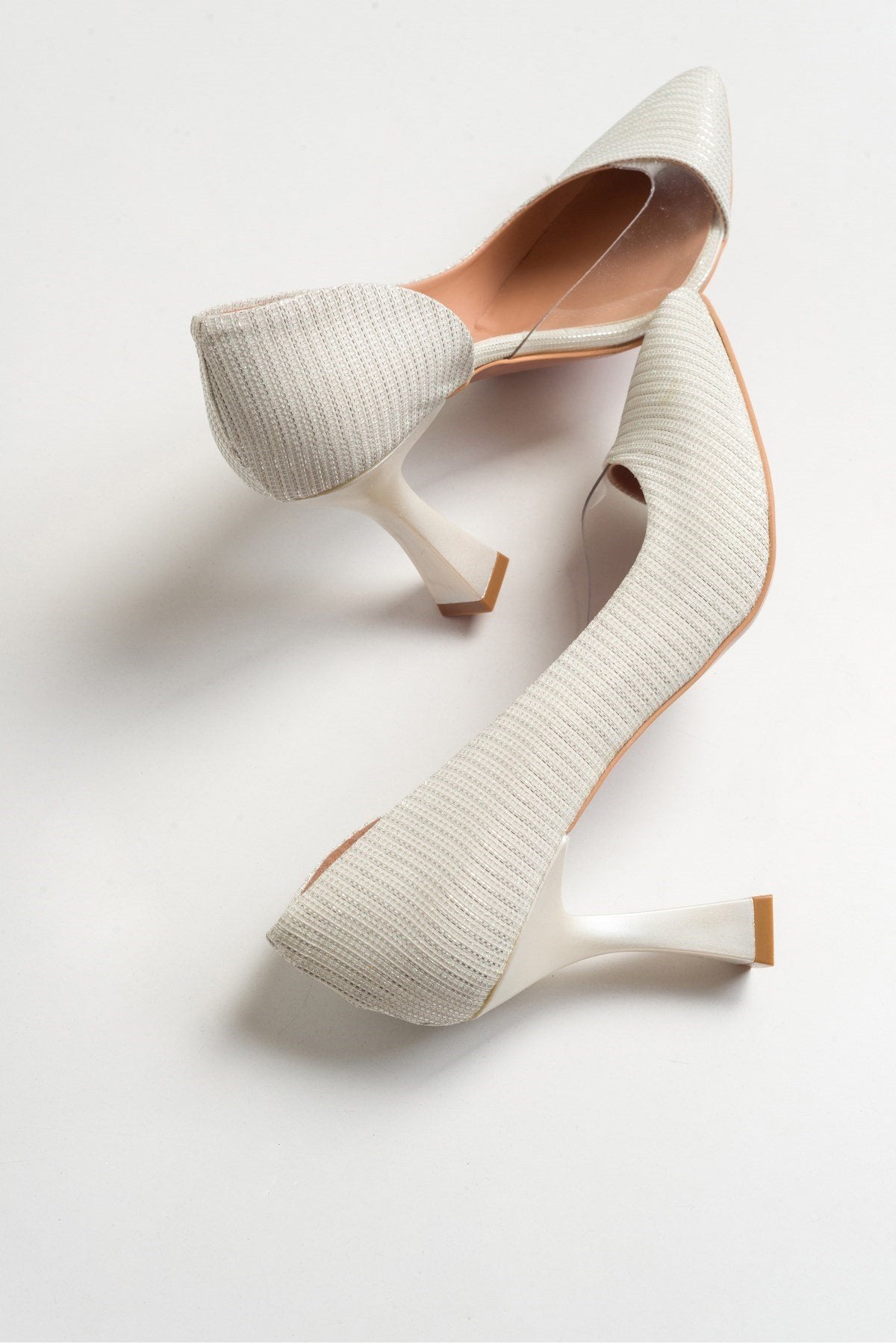 Ursula - Pearl Glitter Heeled Shoe (Women)