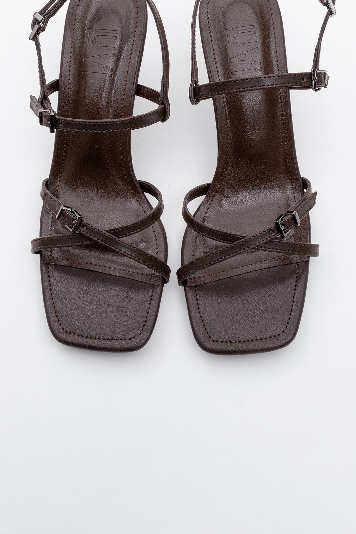 Nebel - Cognac Heeled Sandal (Women)
