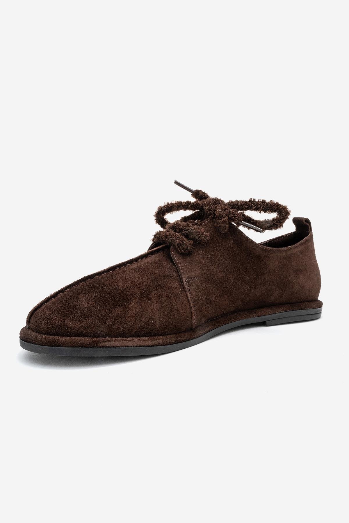 Denora - Brown Genuine Leather Casual Shoe (Women)