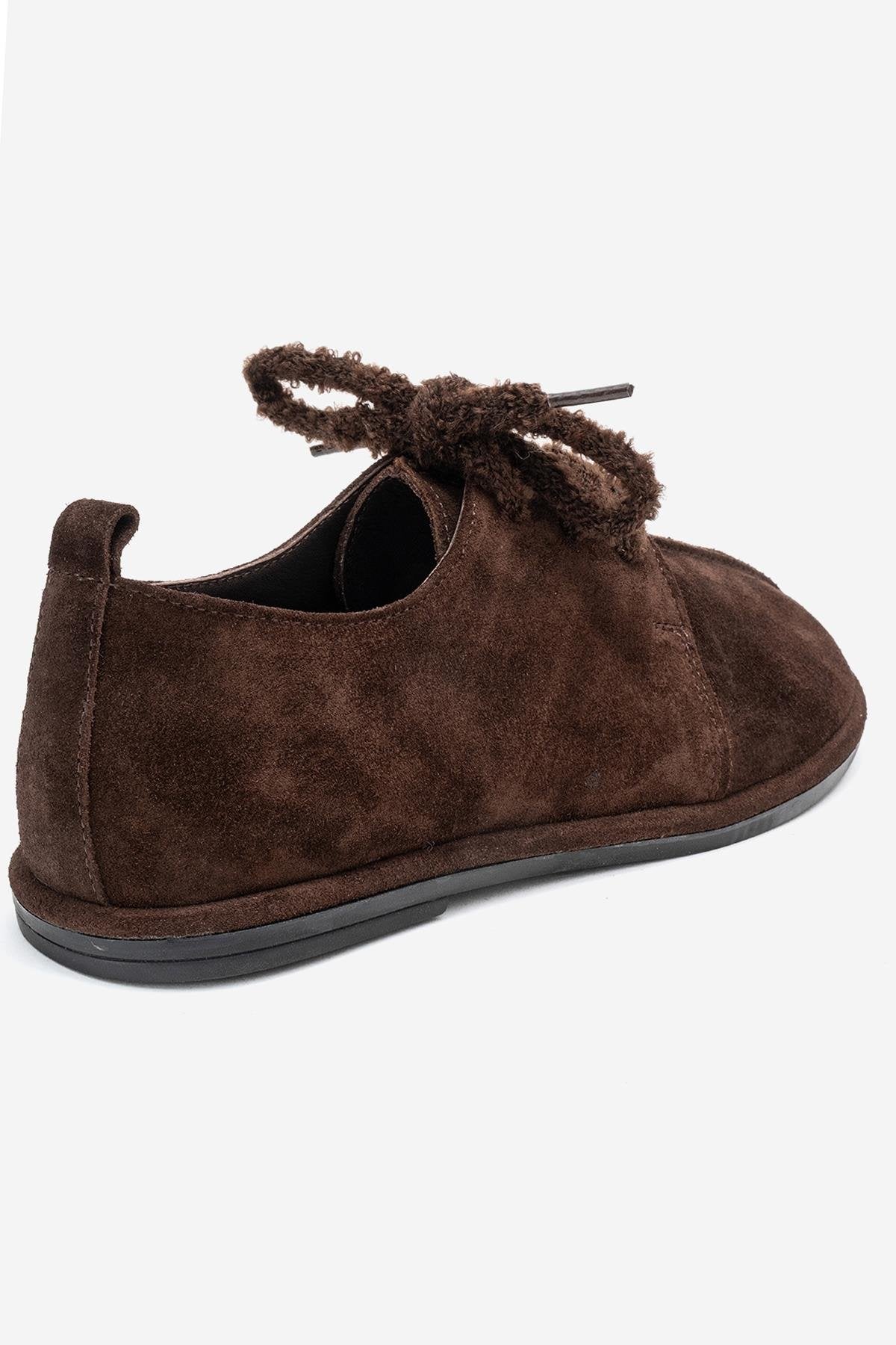 Denora - Brown Genuine Leather Casual Shoe (Women)