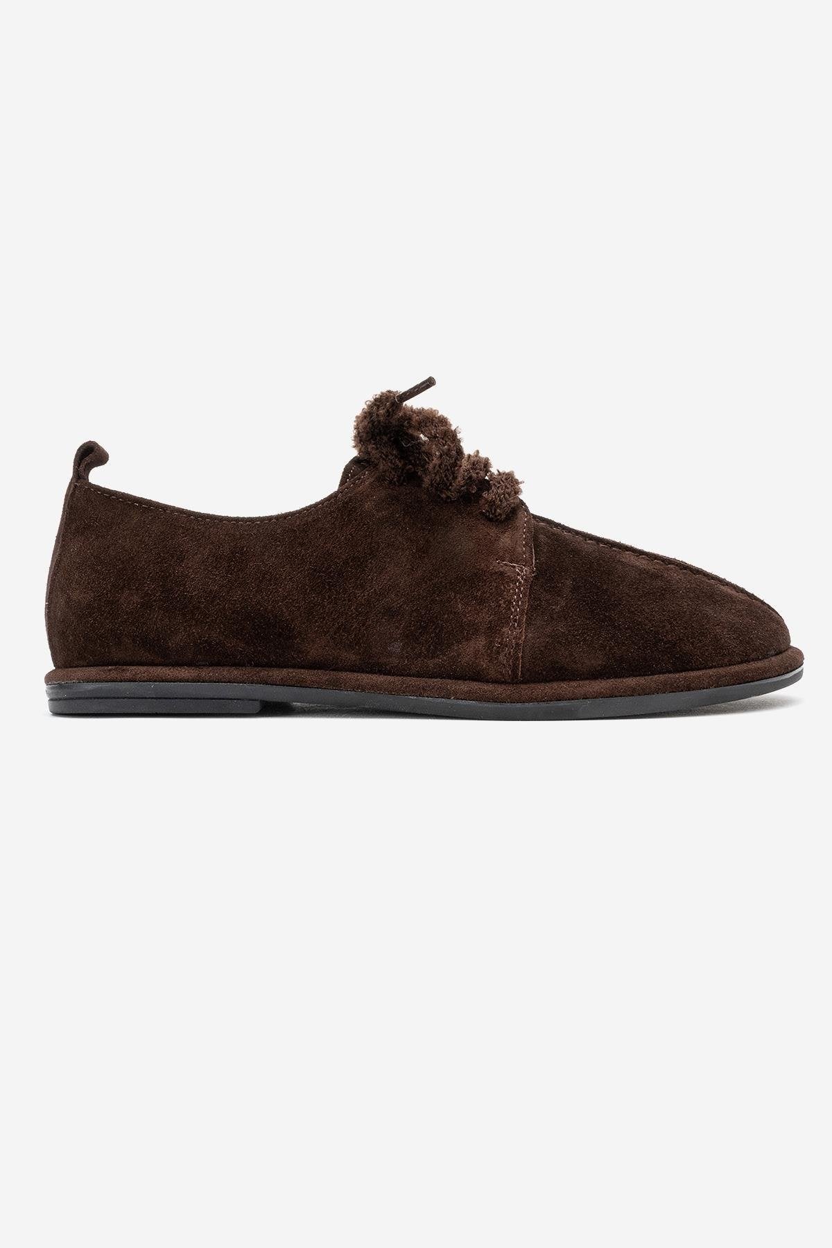 Denora - Brown Genuine Leather Casual Shoe (Women)