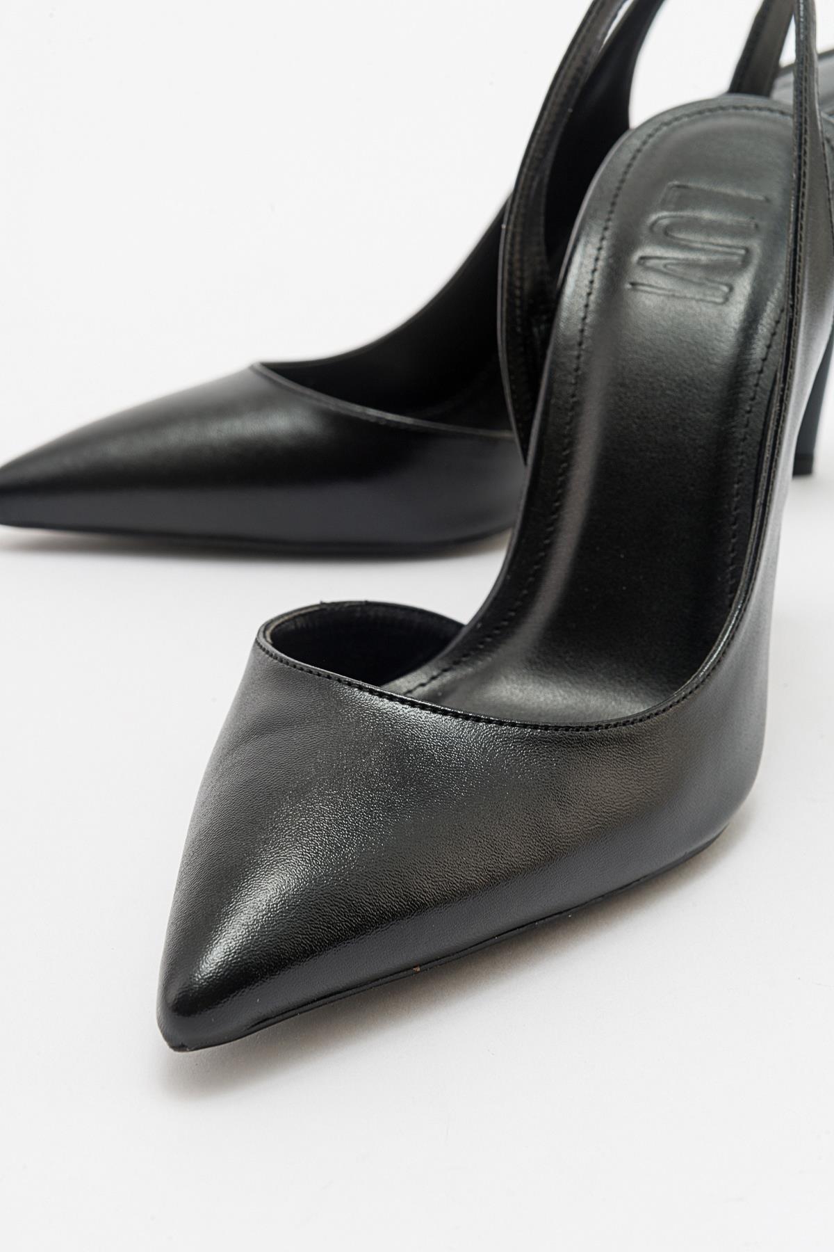 Twine - Black Heeled Shoe (Women)