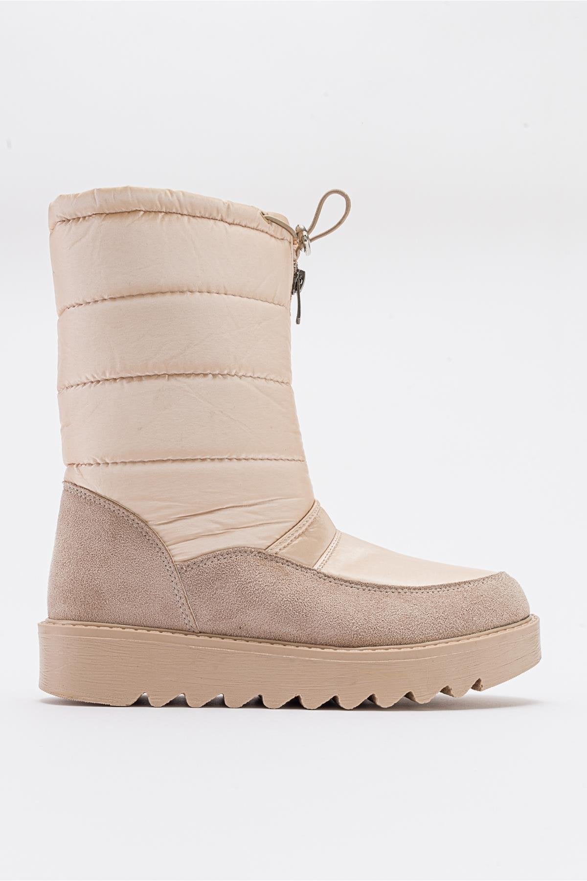 Vay - Nude Zip-Up Snow Boot (Women)