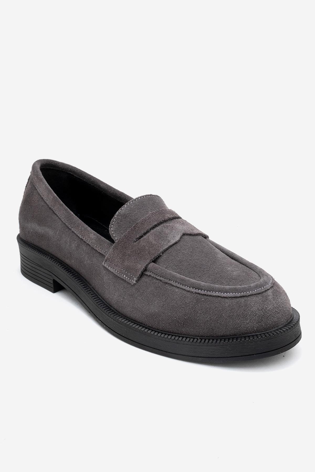 Bree - Smoke Suede Genuine Leather Loafer (women)