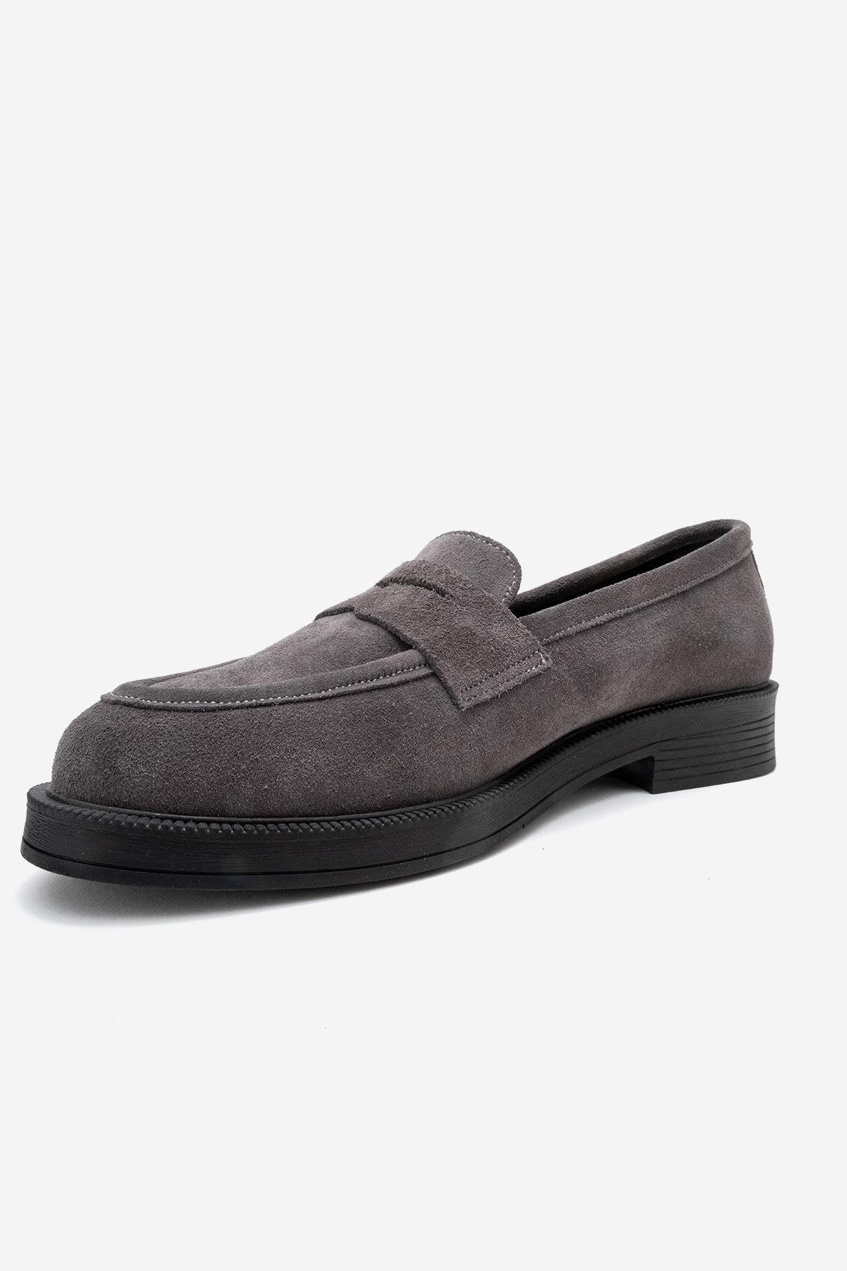 Bree - Smoke Suede Genuine Leather Loafer (women)