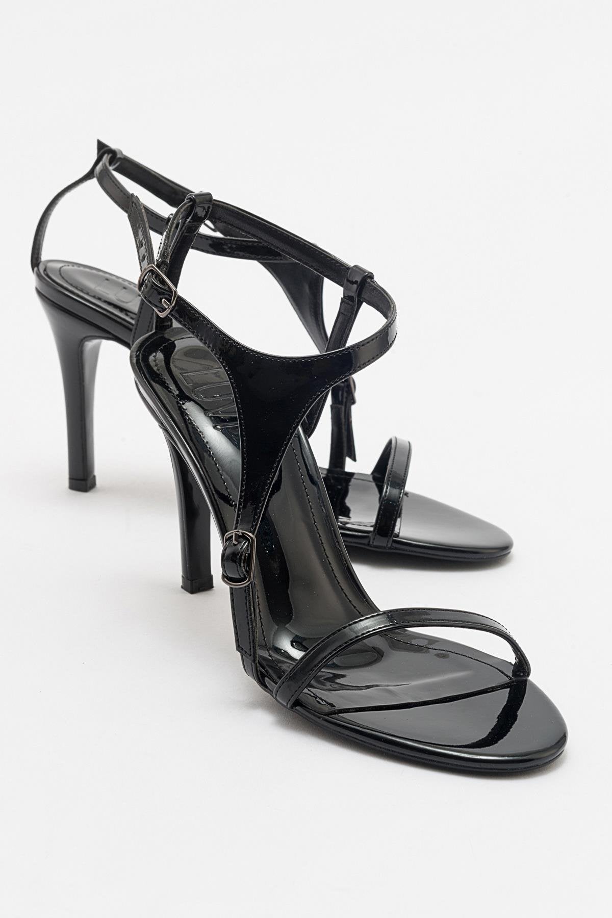 Molde - Black Patent Stiletto Heel Shoe (Women)