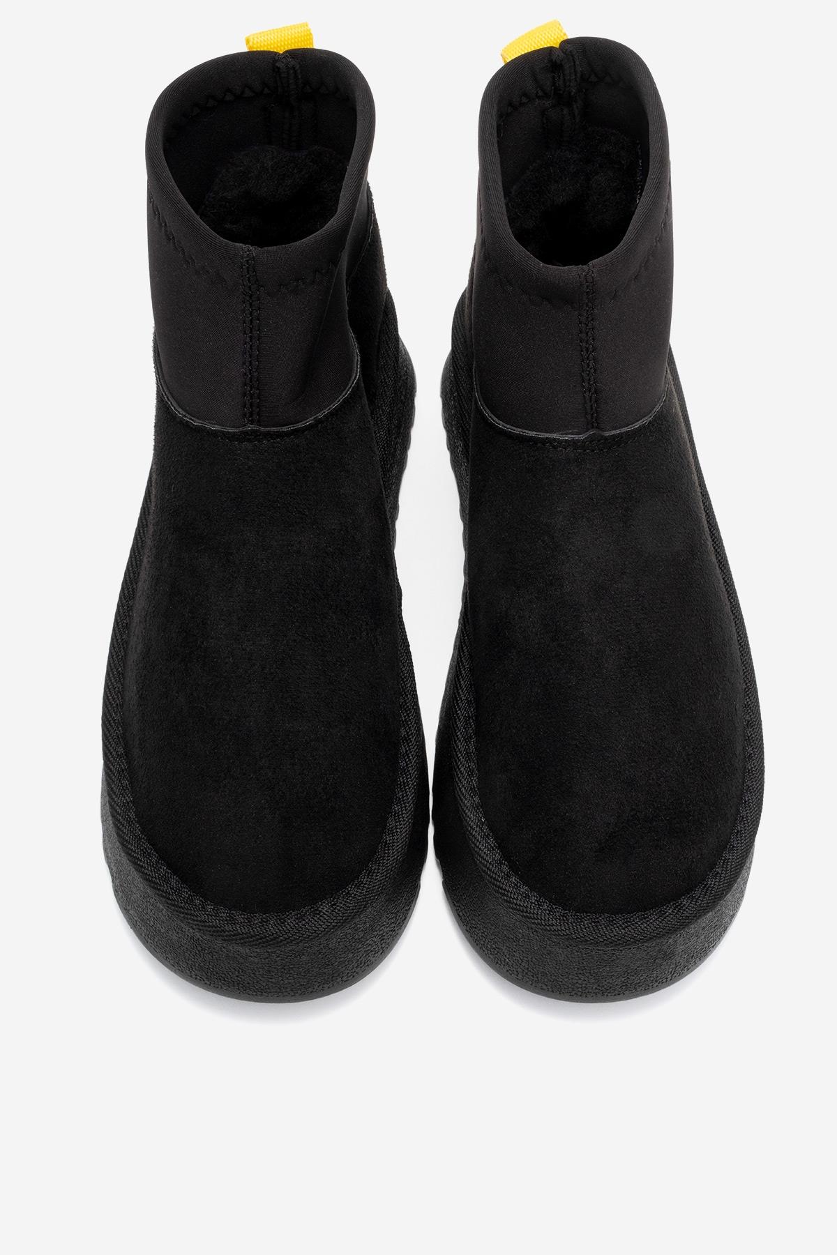 Ovar - Black Suede Platform Boot (Women)