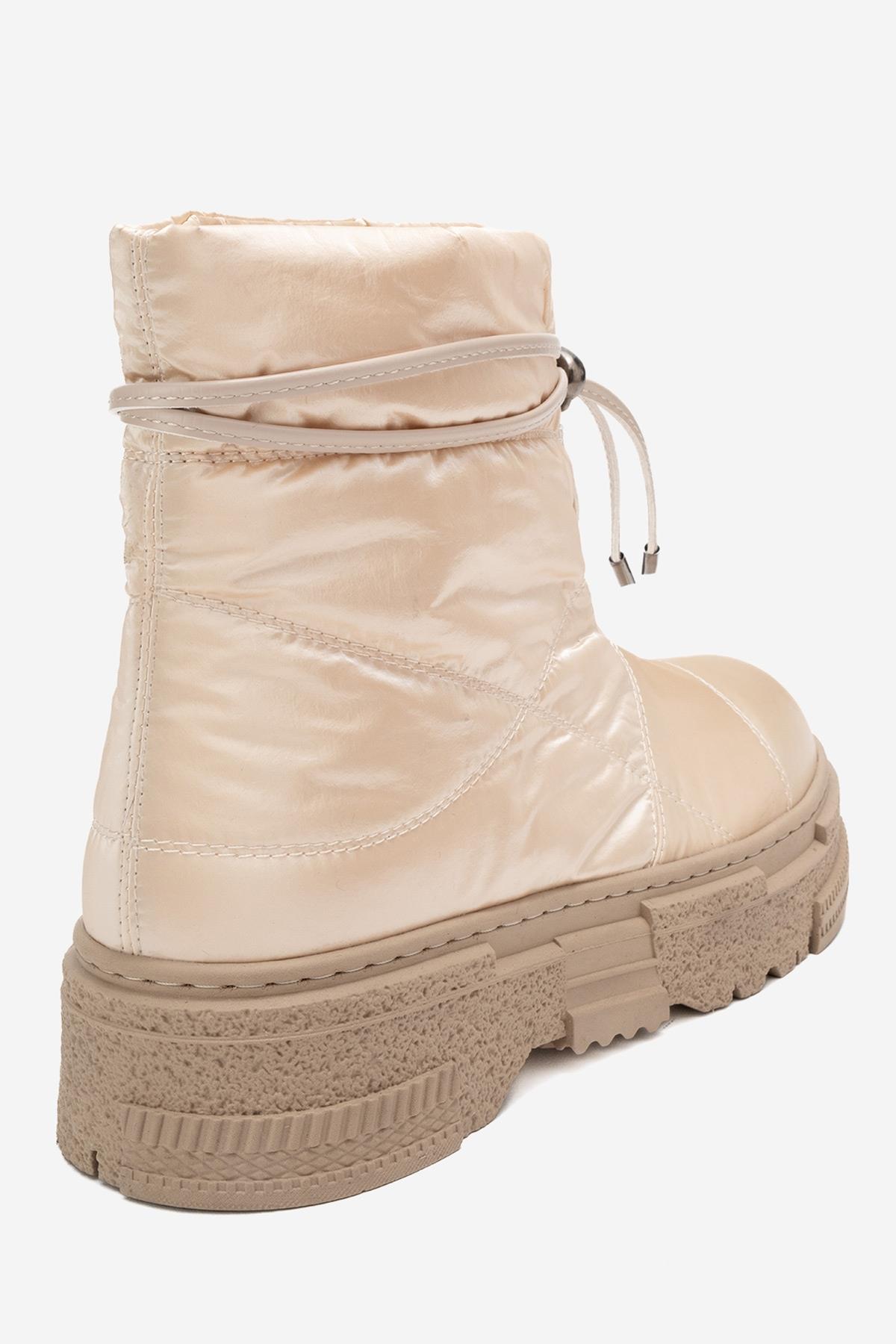 Mesta - Beige Parachute Boot (Women)