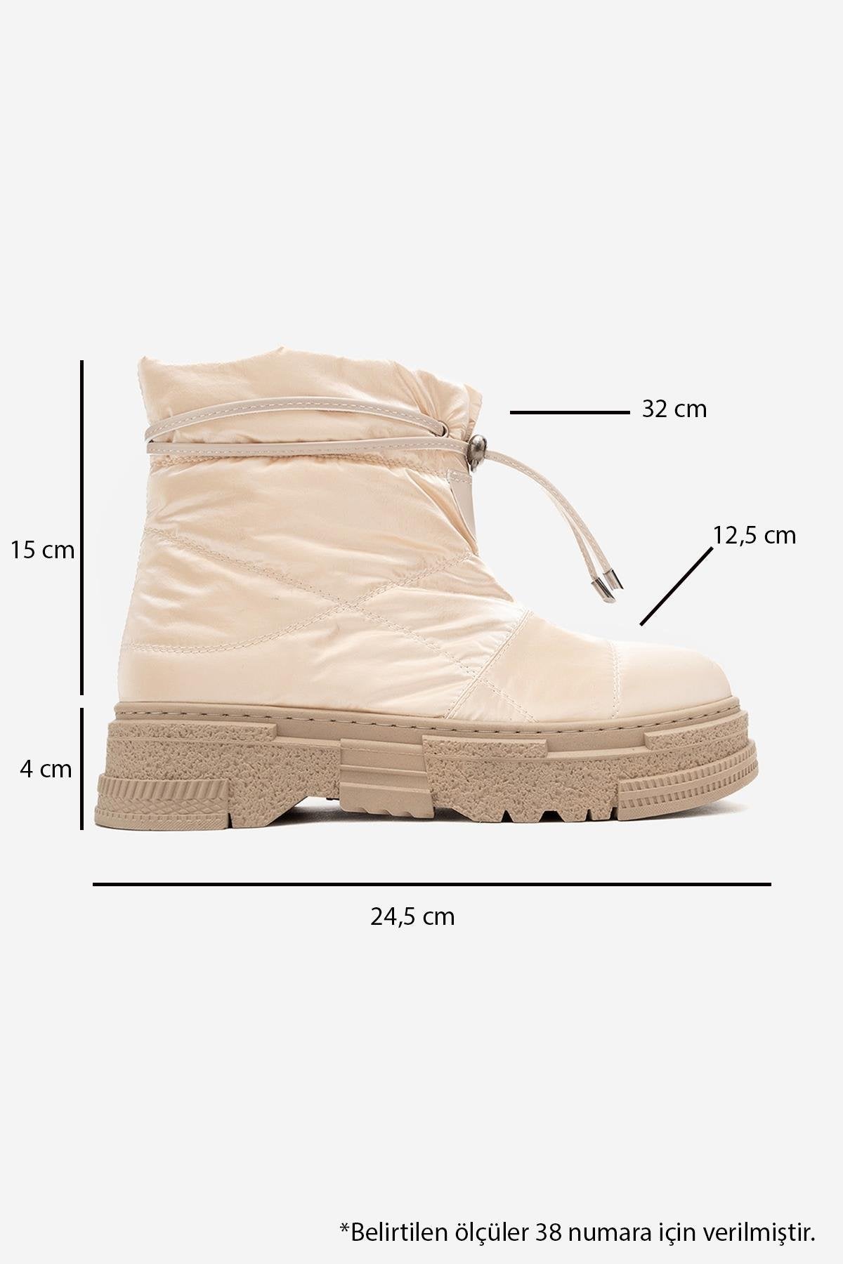 Mesta - Beige Parachute Boot (Women)