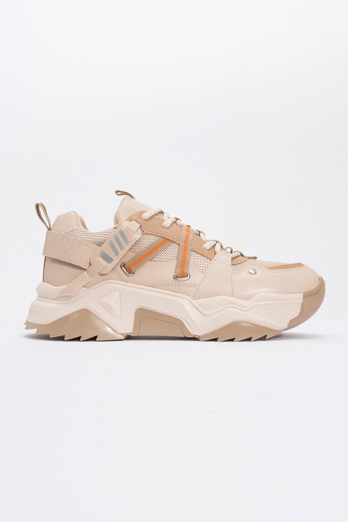 Maggie - Beige Sneakers (Women)