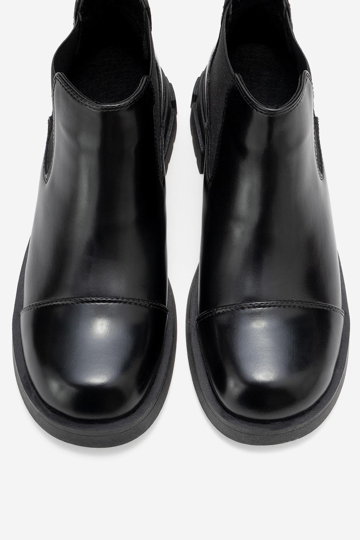 Cafune - Black Ankle Boot (Women)