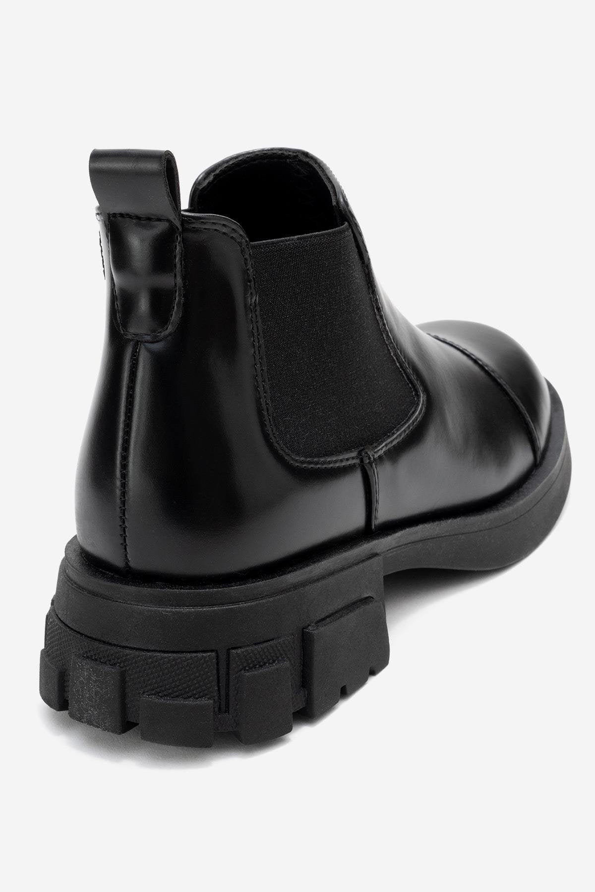 Cafune - Black Ankle Boot (Women)