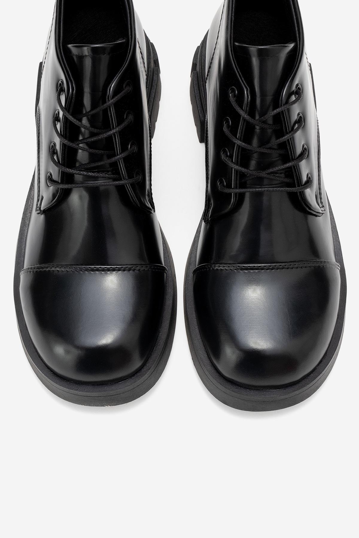 Lagom - Black Ankle Boot (Women)