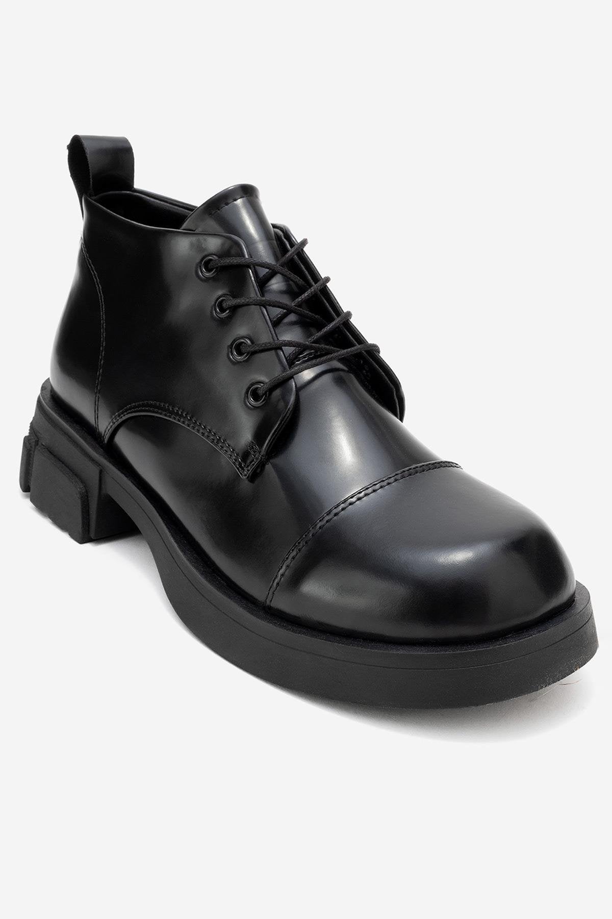 Lagom - Black Ankle Boot (Women)