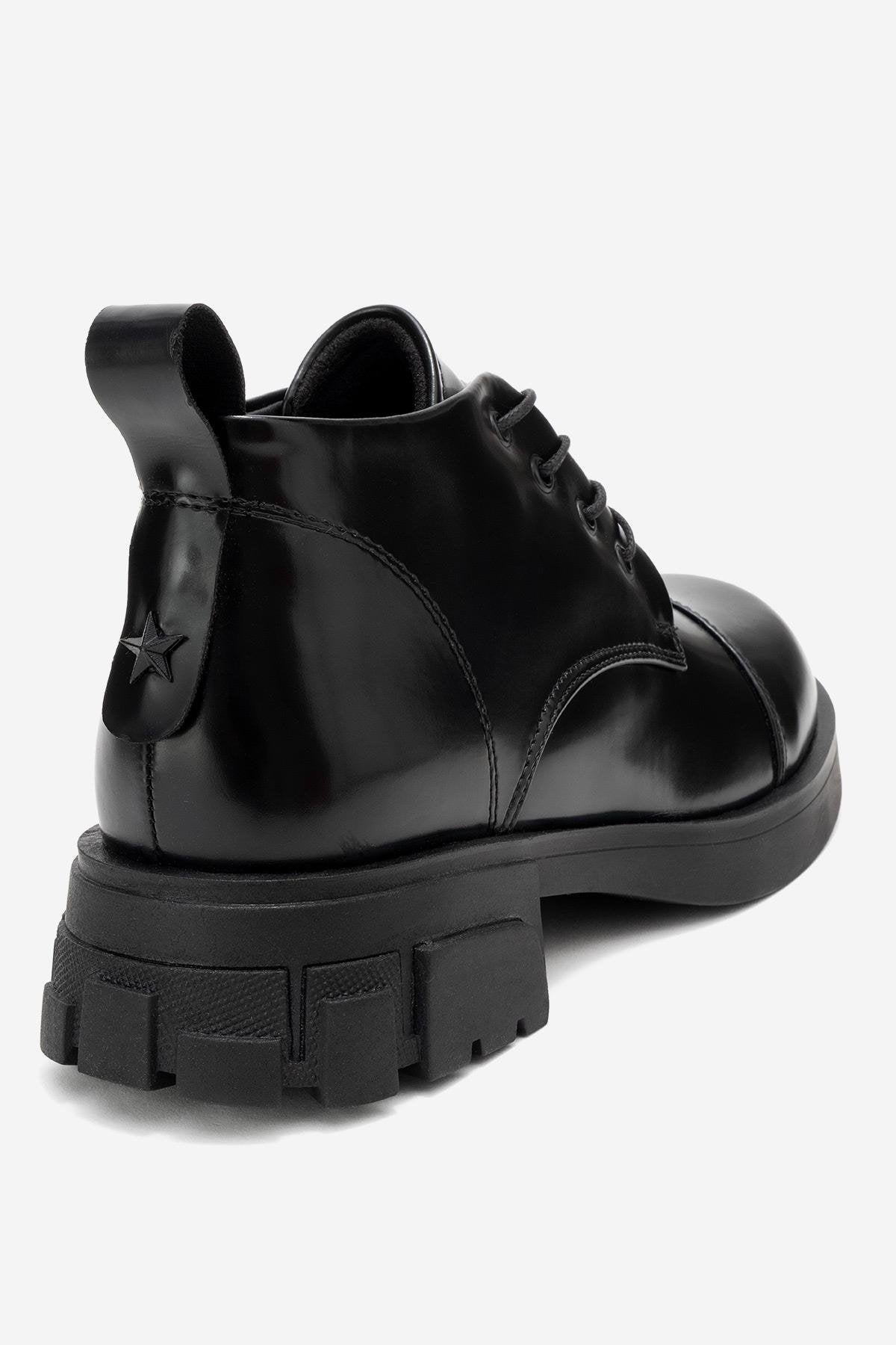 Lagom - Black Ankle Boot (Women)