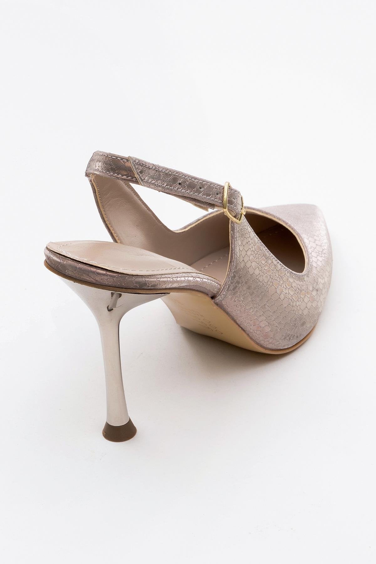 Orfo - Rose Patterned High Heel Shoe (Women)