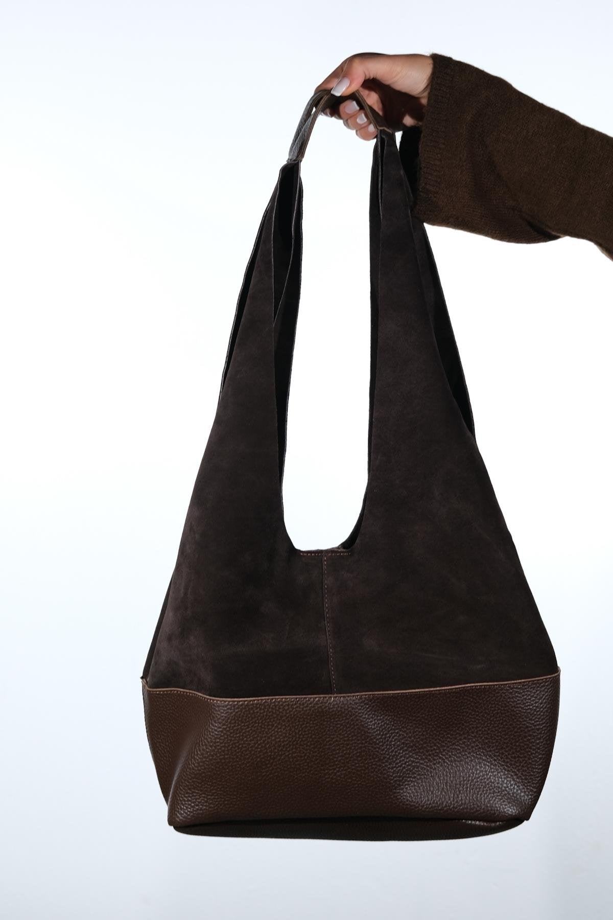 AVOS - Brown Genuine Leather Shoulder Bag (Women)