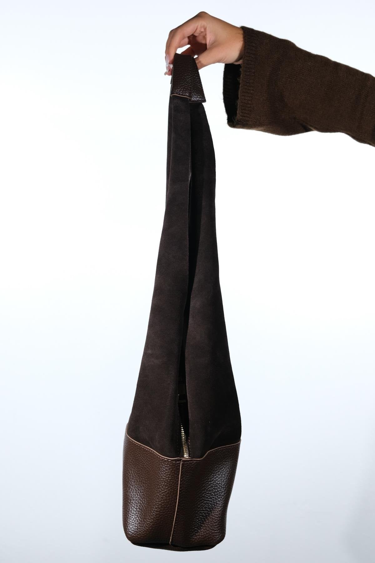 AVOS - Brown Genuine Leather Shoulder Bag (Women)