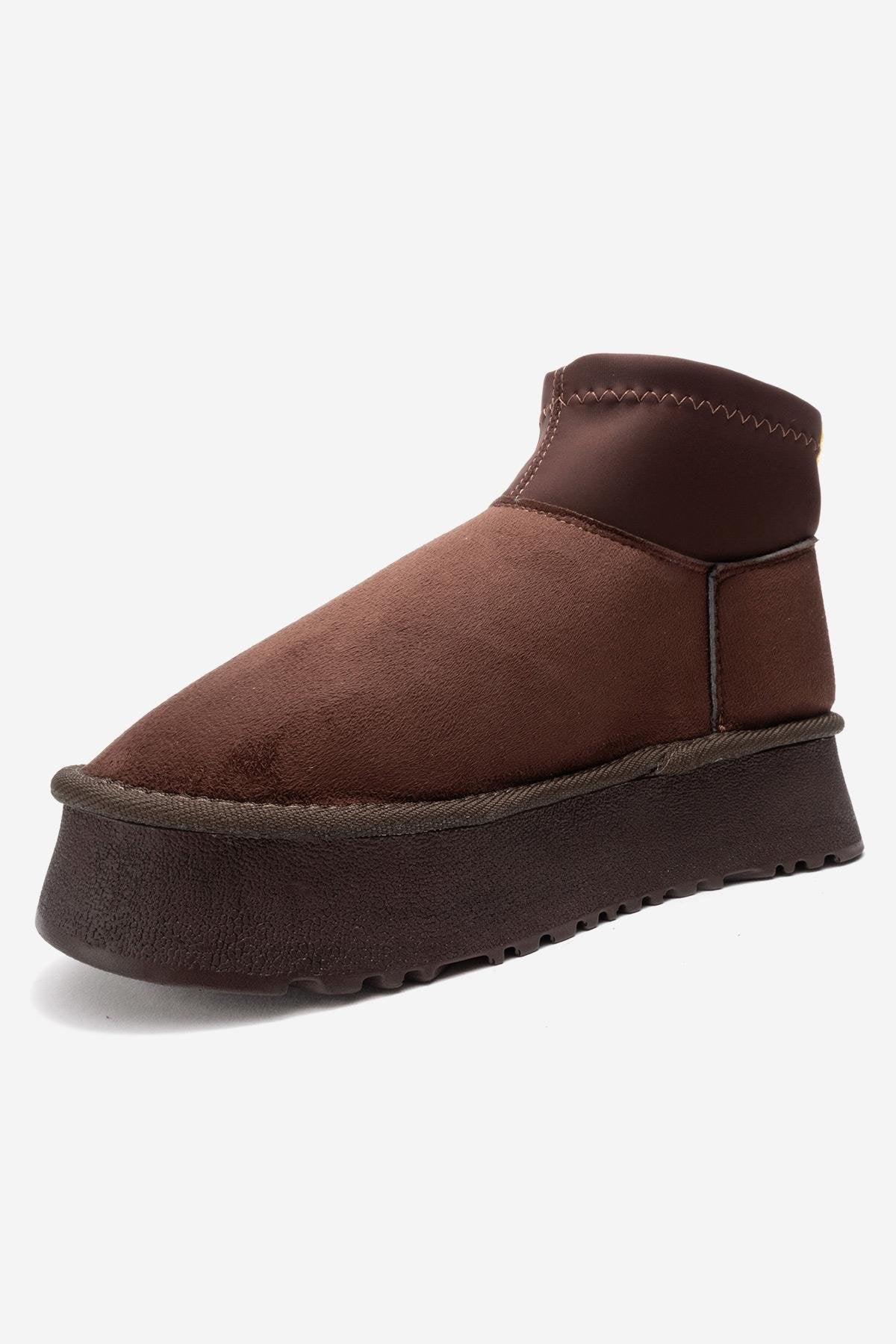 OVAR - Brown Scuba Platform Boot (Women)