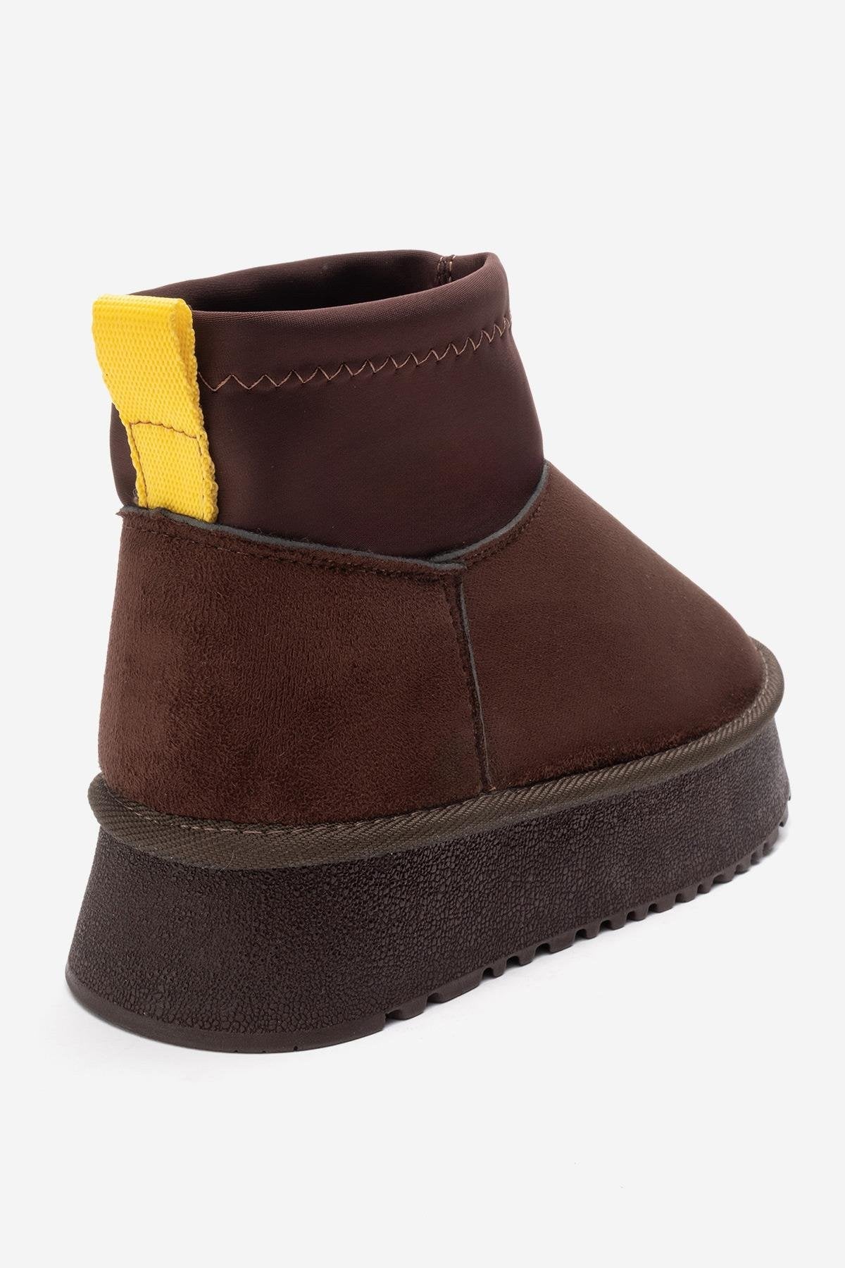 OVAR - Brown Scuba Platform Boot (Women)