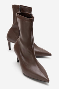 ROSSANO - Brown Stiletto Heel Boot (Women)