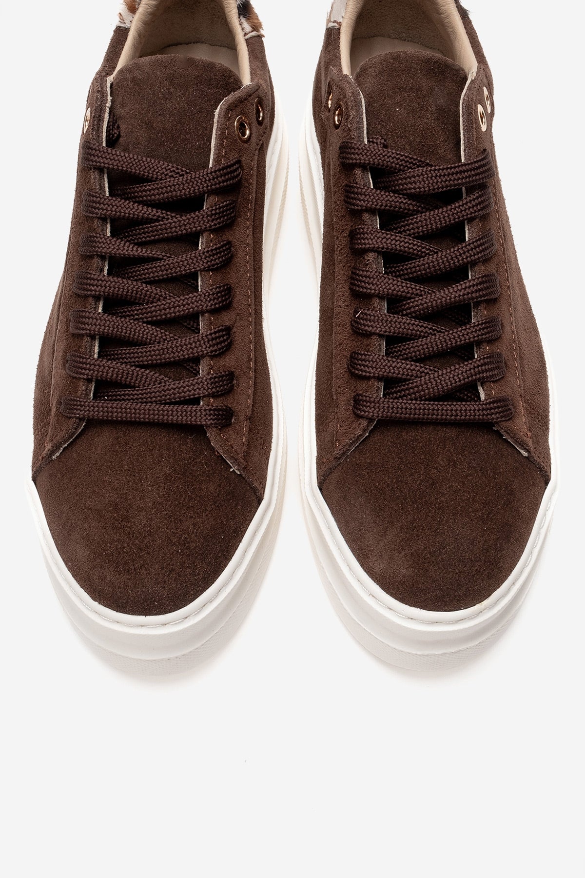 Nera - Brown Genuine Leather Casual Sneaker (Women)