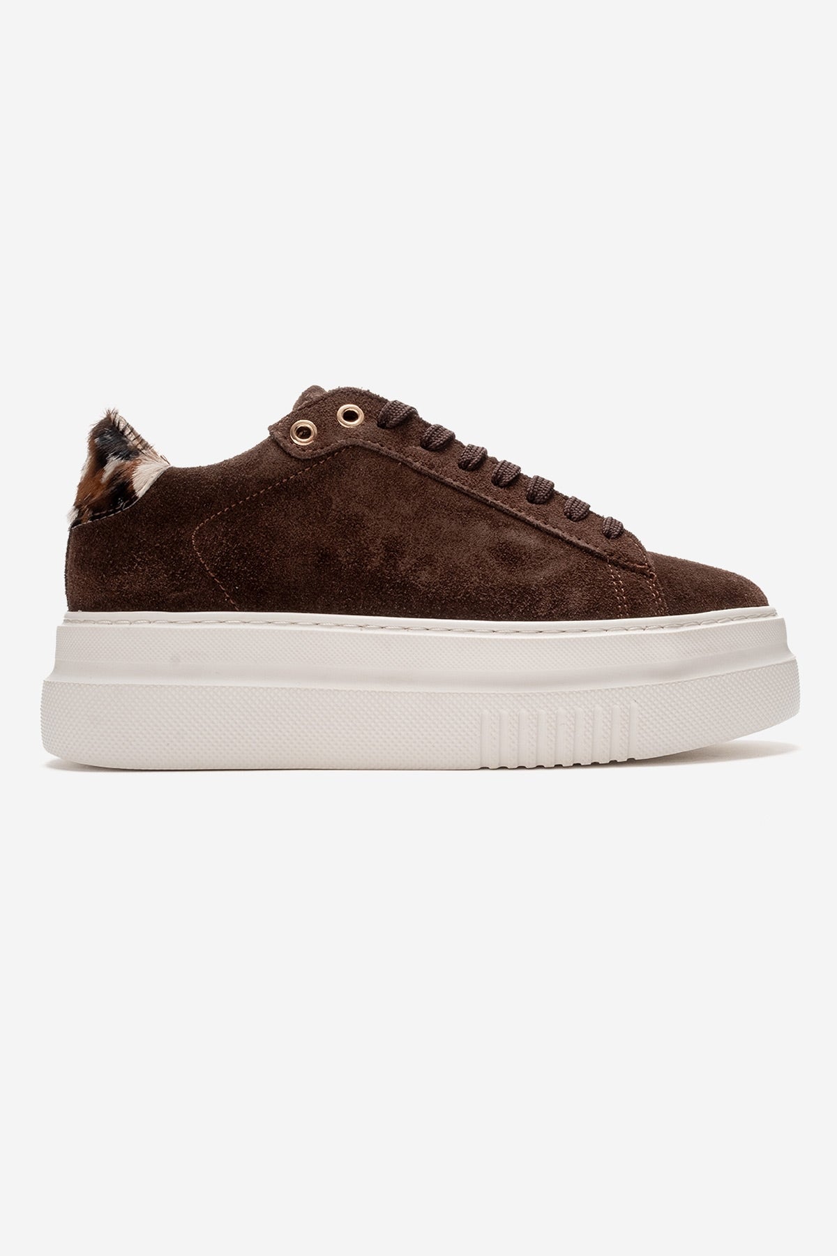 Nera - Brown Genuine Leather Casual Sneaker (Women)