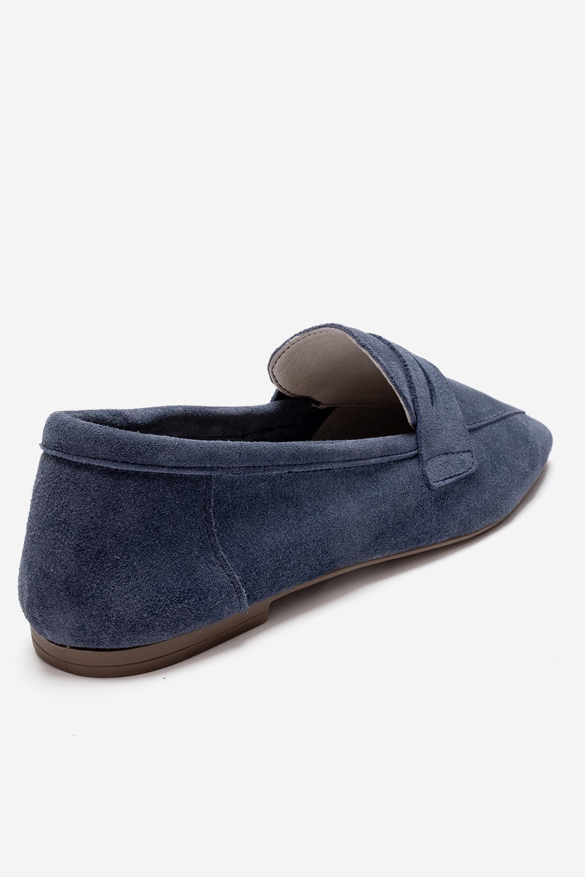 Morne - Navy Genuine Leather Loafer (Women)