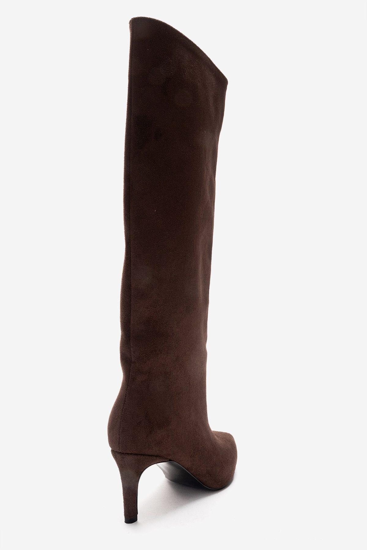 Camila - Brown Suede Stiletto Heel Boot (Women)
