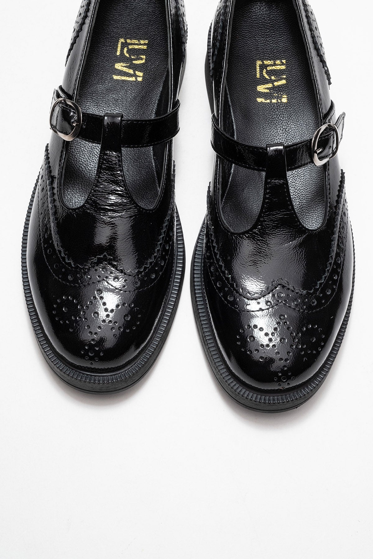 Dorian - Black Patent Genuine Leather Loafer (Women)