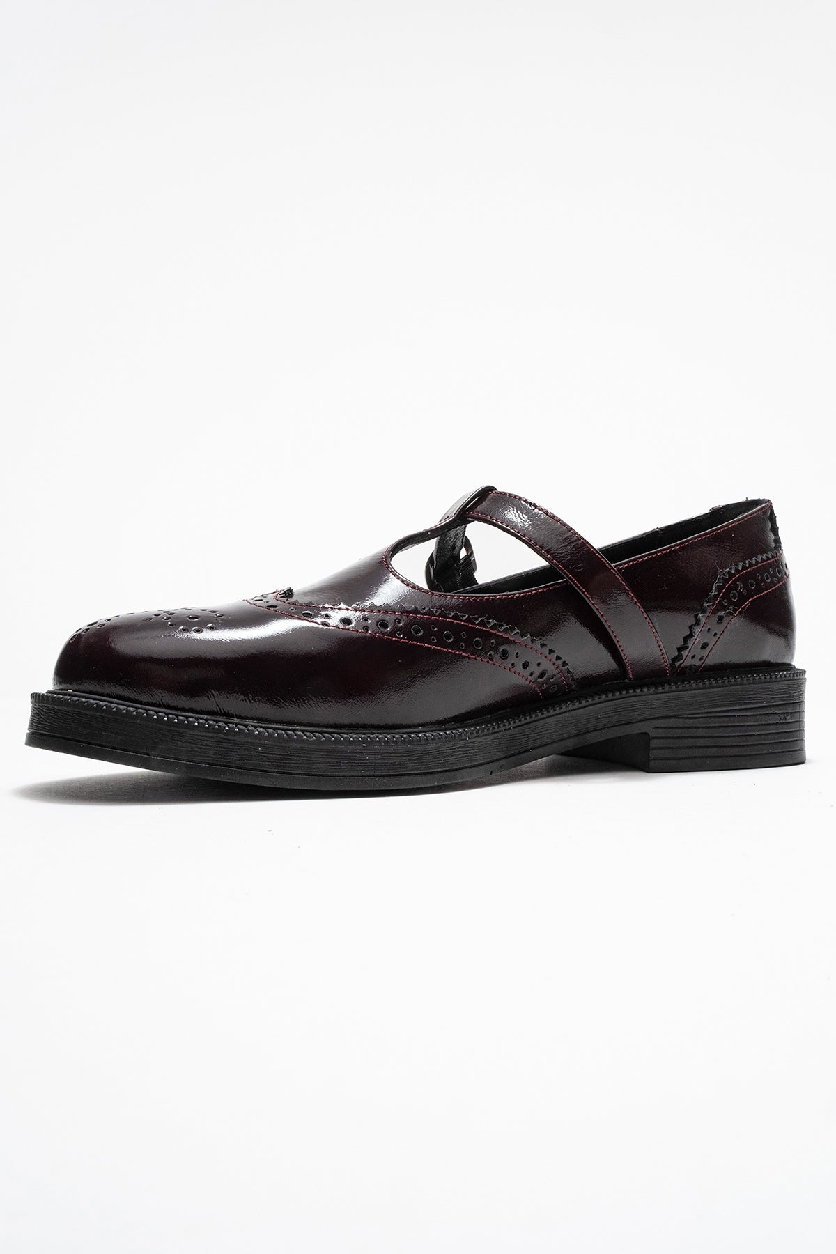Dorian - Burgundy Patent Genuine Leather Loafer (Women)