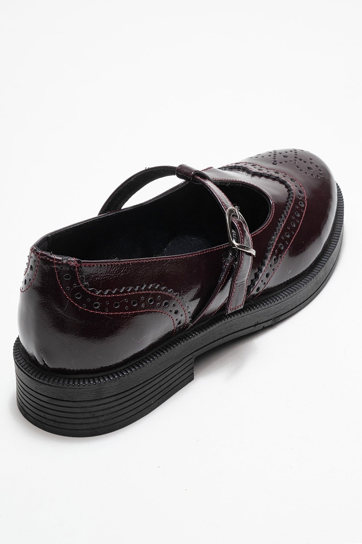 Dorian - Burgundy Patent Genuine Leather Loafer (Women)