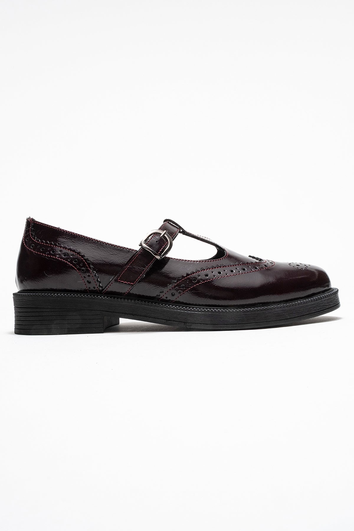 Dorian - Burgundy Patent Genuine Leather Loafer (Women)