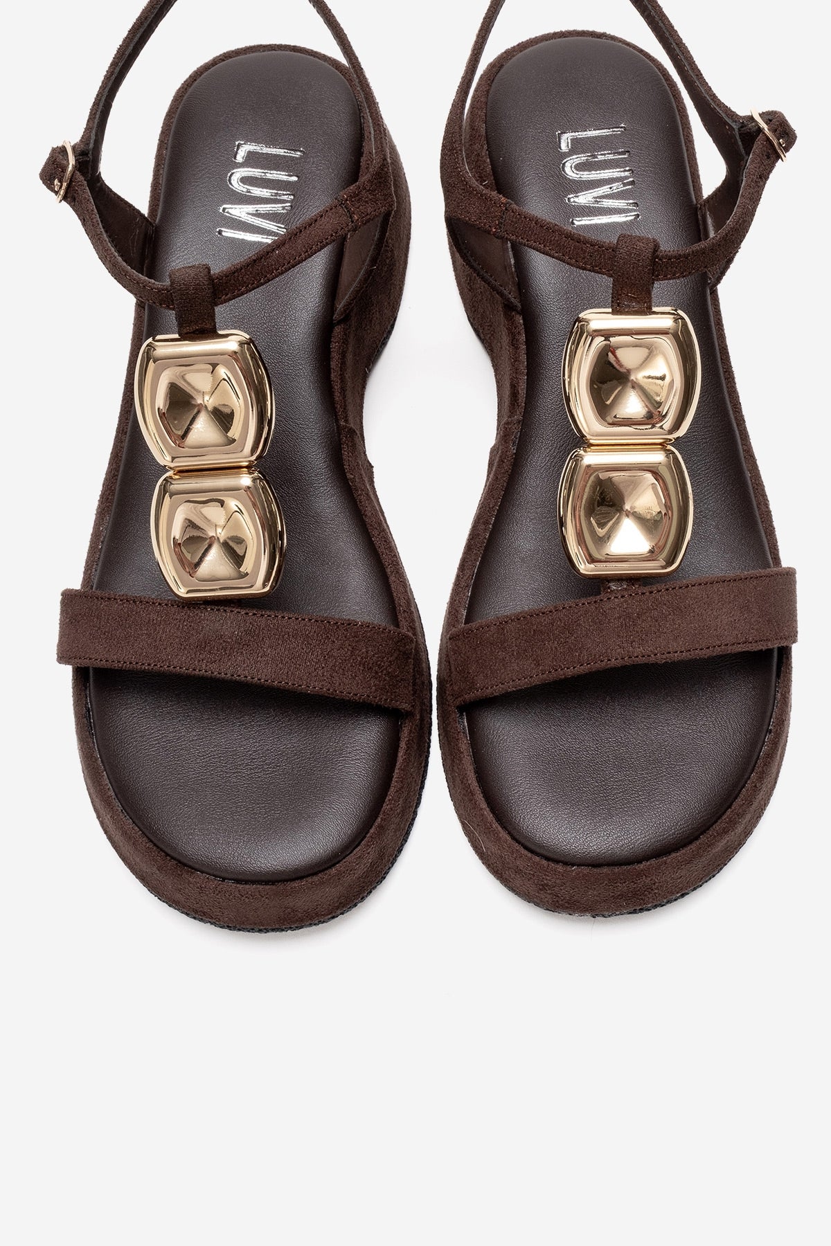 MATT - Cognac Platform Sandal (Women)