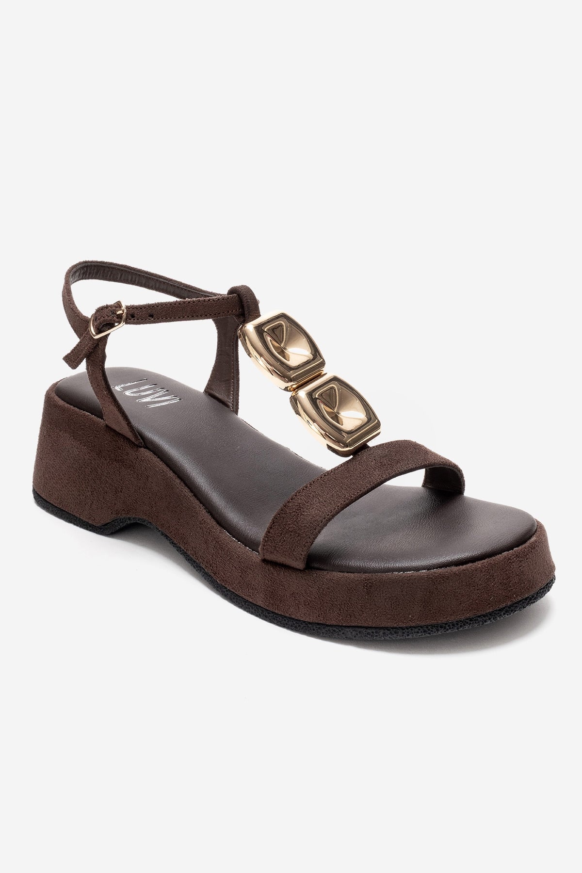 MATT - Cognac Platform Sandal (Women)