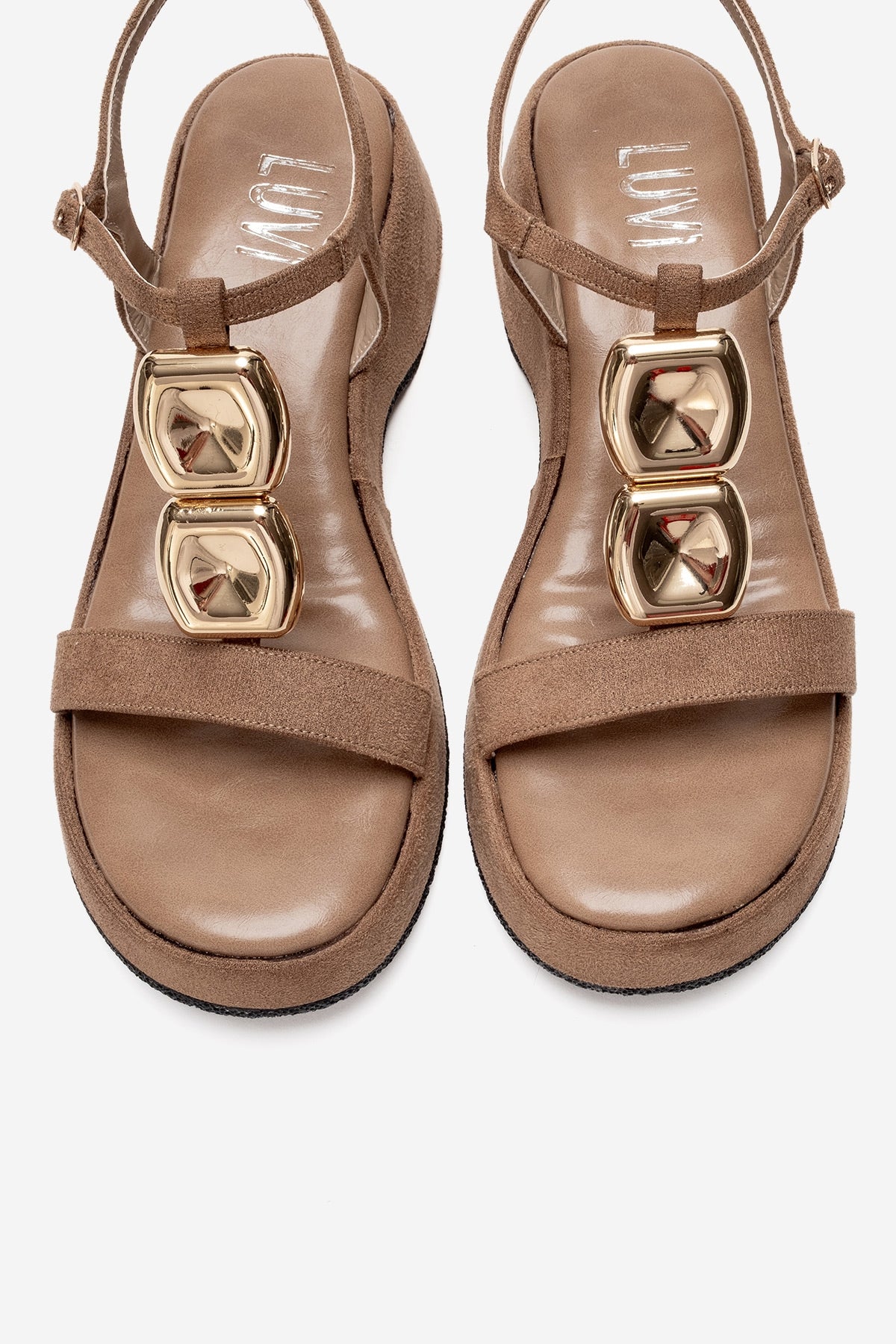 MATT - Beige Platform Sandal (Women)