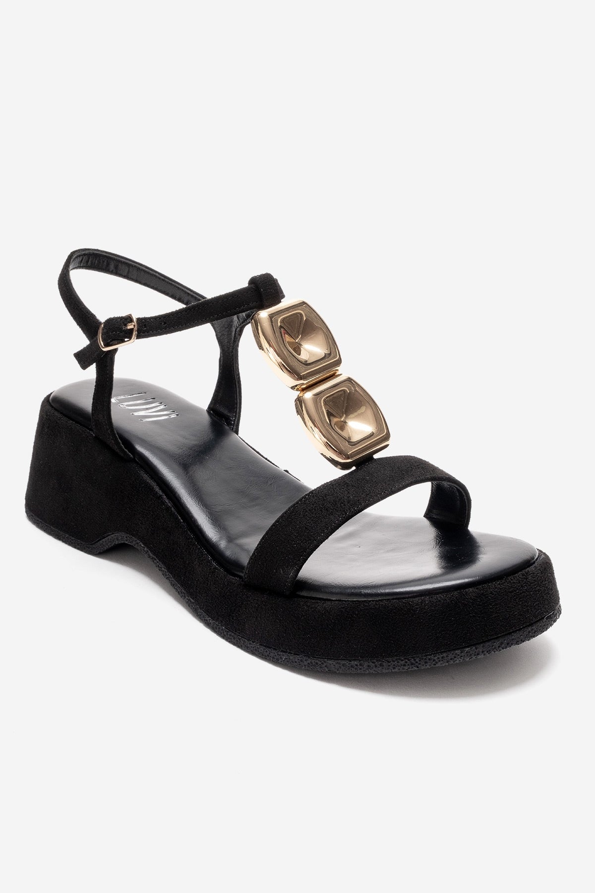 MATT - Black Platform Sandal (Women)