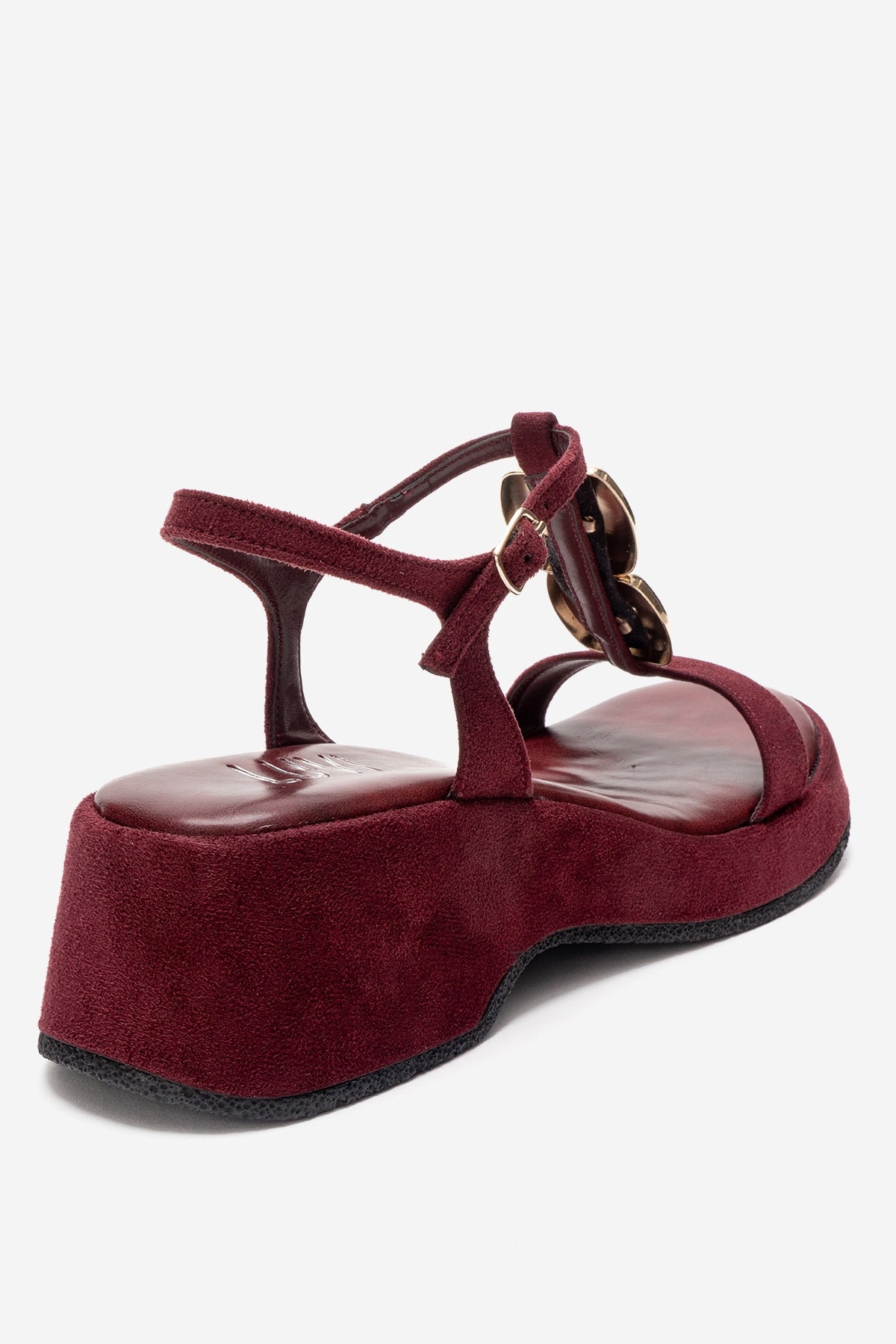 MATT - Burgundy Platform Sandal (Women)