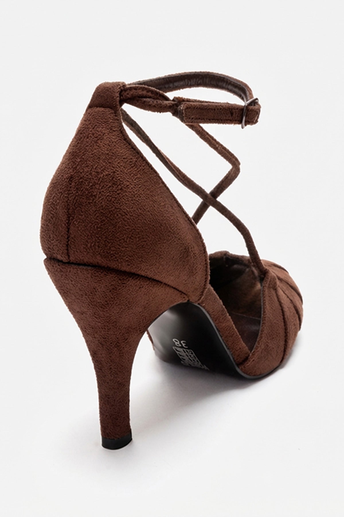 ELIZA - Brown Suede Stiletto Pump (Women)