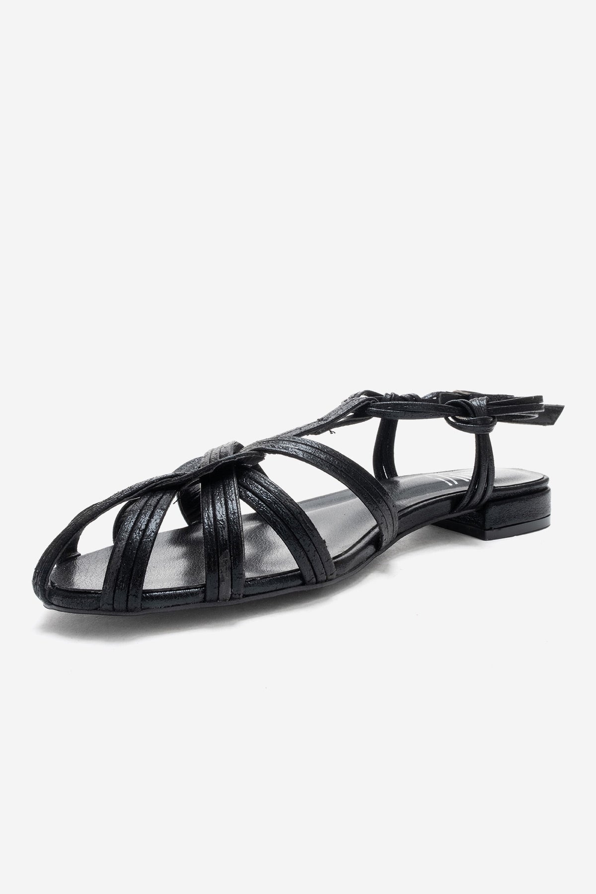 ROSSE - Black Block Heel Sandal (Women)