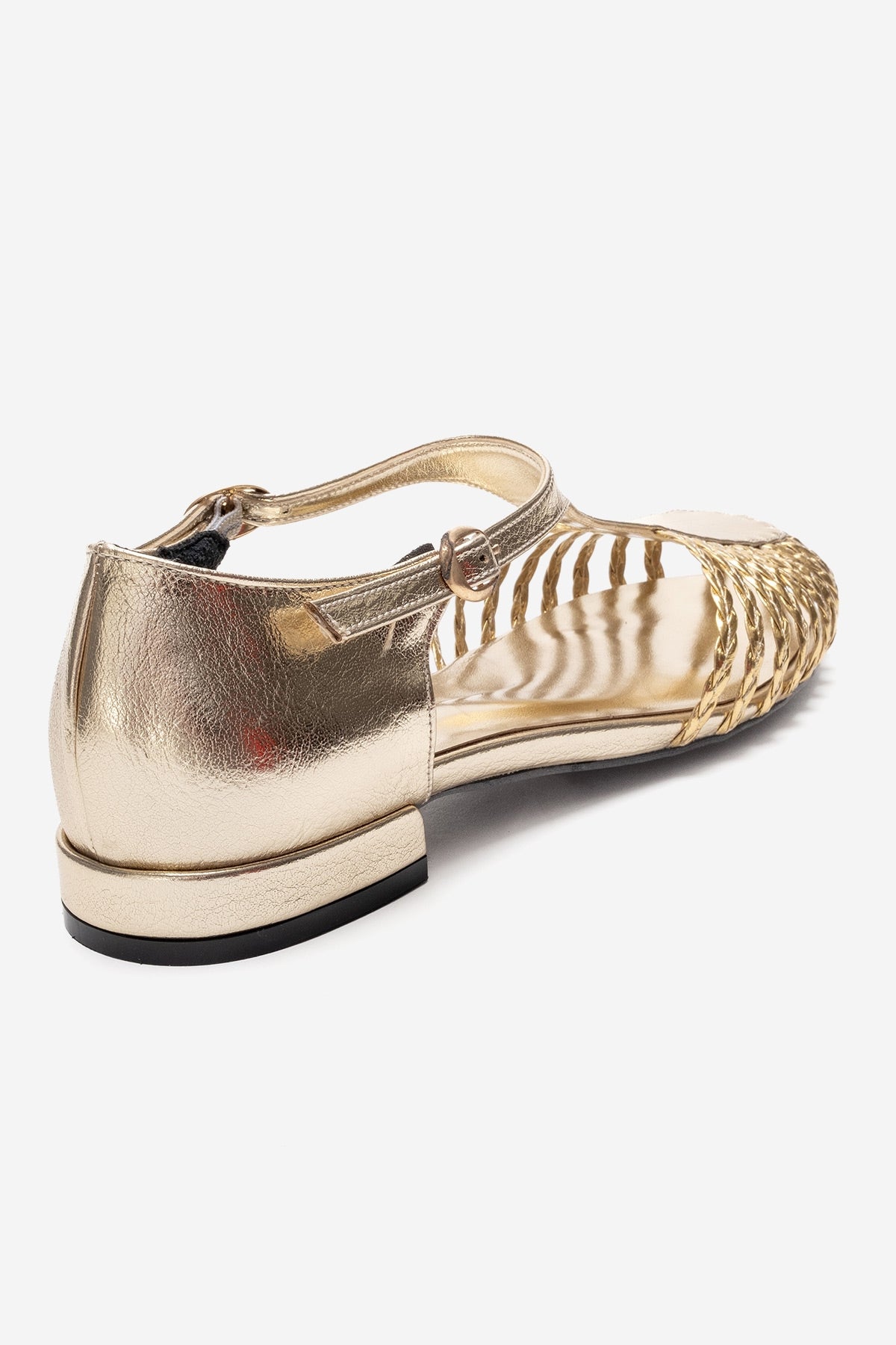 ONOS - Gold Woven Detail Sandal (Women)