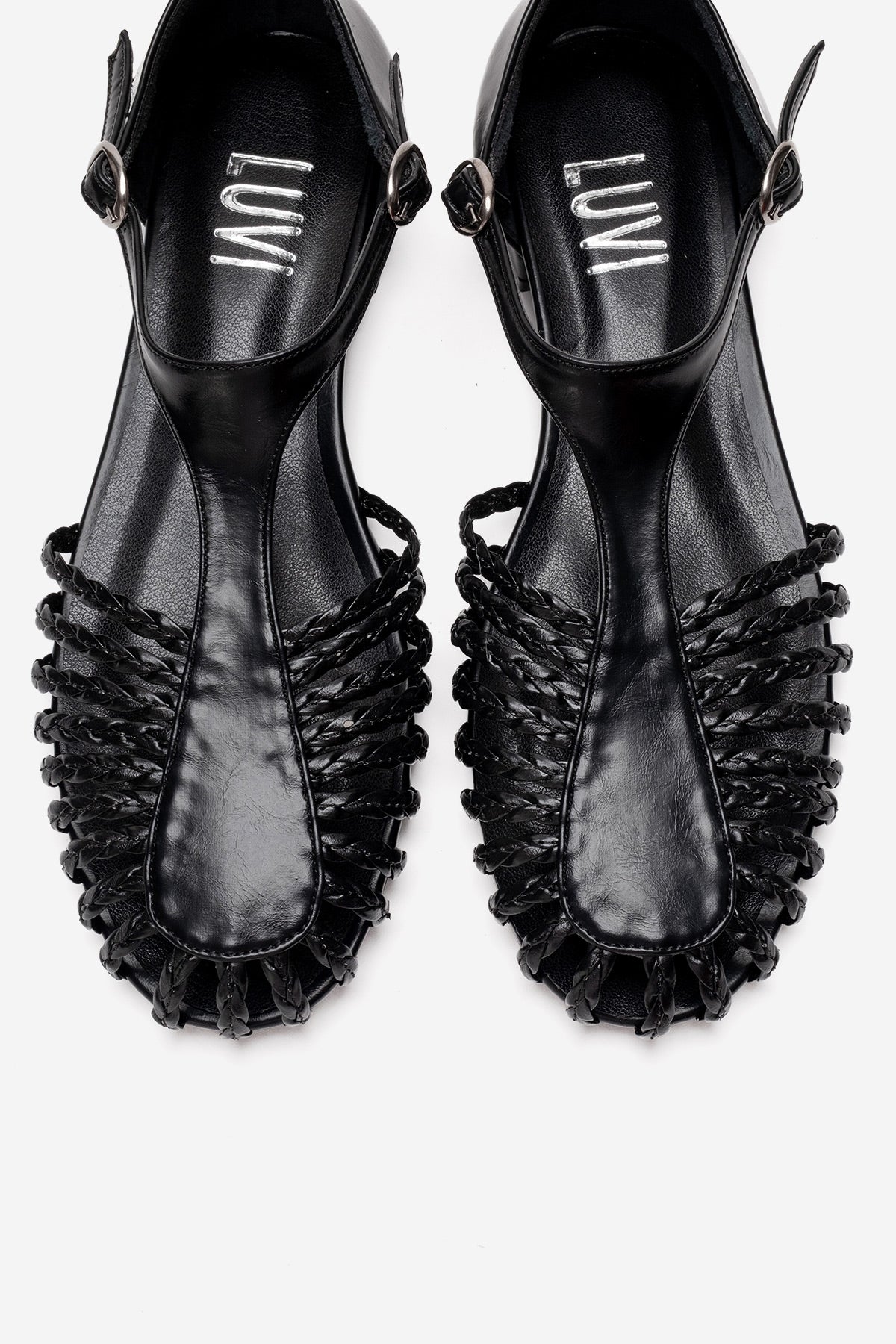ONOS - Black Woven Detail Sandal (Women)