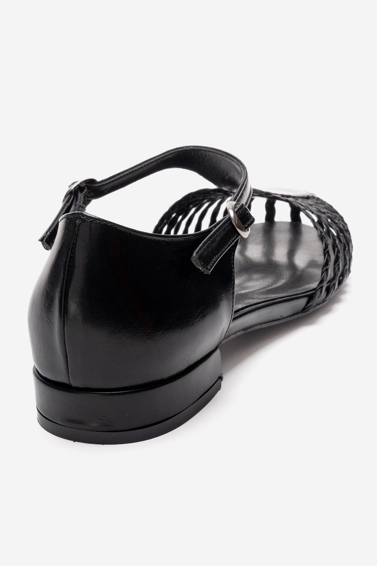 ONOS - Black Woven Detail Sandal (Women)